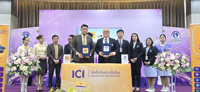 On April 7, 2026, at Kasemrad International Hospital Vientiane, a Memorandum of Understanding (MOU) signing ceremony was held to establish a hospital network partnership between Kasemrad International Hospital Vientiane and Indochina Insurance Company Lim
